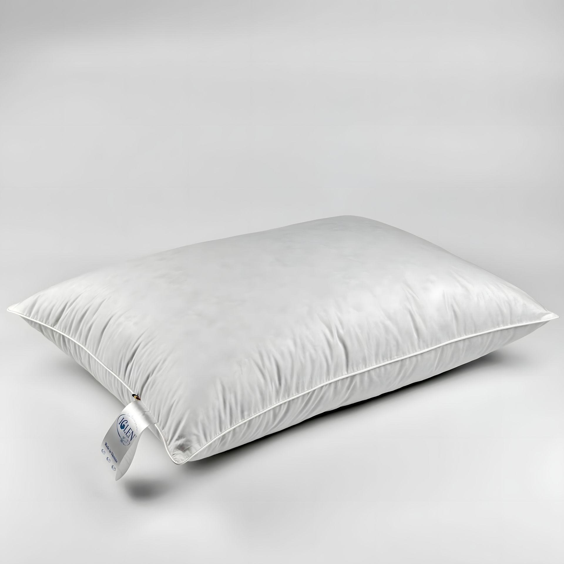 Облегченная пуховая подушка с серым пухом IGLEN 50x70 см 100% пуха (50701NG) Облегченная пуховая подушка с серым пухом IGLEN 50x70 см 100% пуха (50701NG)