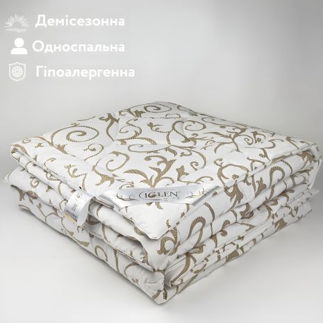 Антиалергенна демісезонна ковдра IGLEN BS 140x205 у бязі (140205BS1) Антиалергенна демісезонна ковдра IGLEN BS 140x205 у бязі (140205BS1)