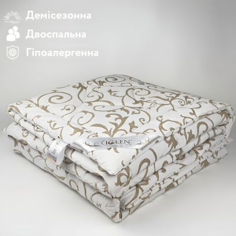 Двуспальное антиаллергенное демисезонное одеяло IGLEN BS 160х215 в бязи (160215BS1) Двуспальное антиаллергенное демисезонное одеяло IGLEN BS 160х215 в бязи (160215BS1)