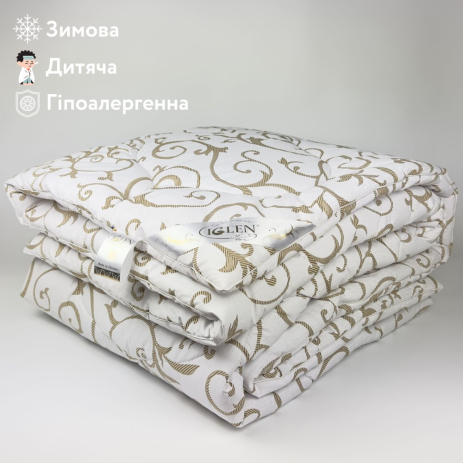 Одеяло антиаллергенное зимнее детское IGLEN BS 110х140 в бязи (110140BS) Одеяло антиаллергенное зимнее детское IGLEN BS 110х140 в бязи (110140BS)