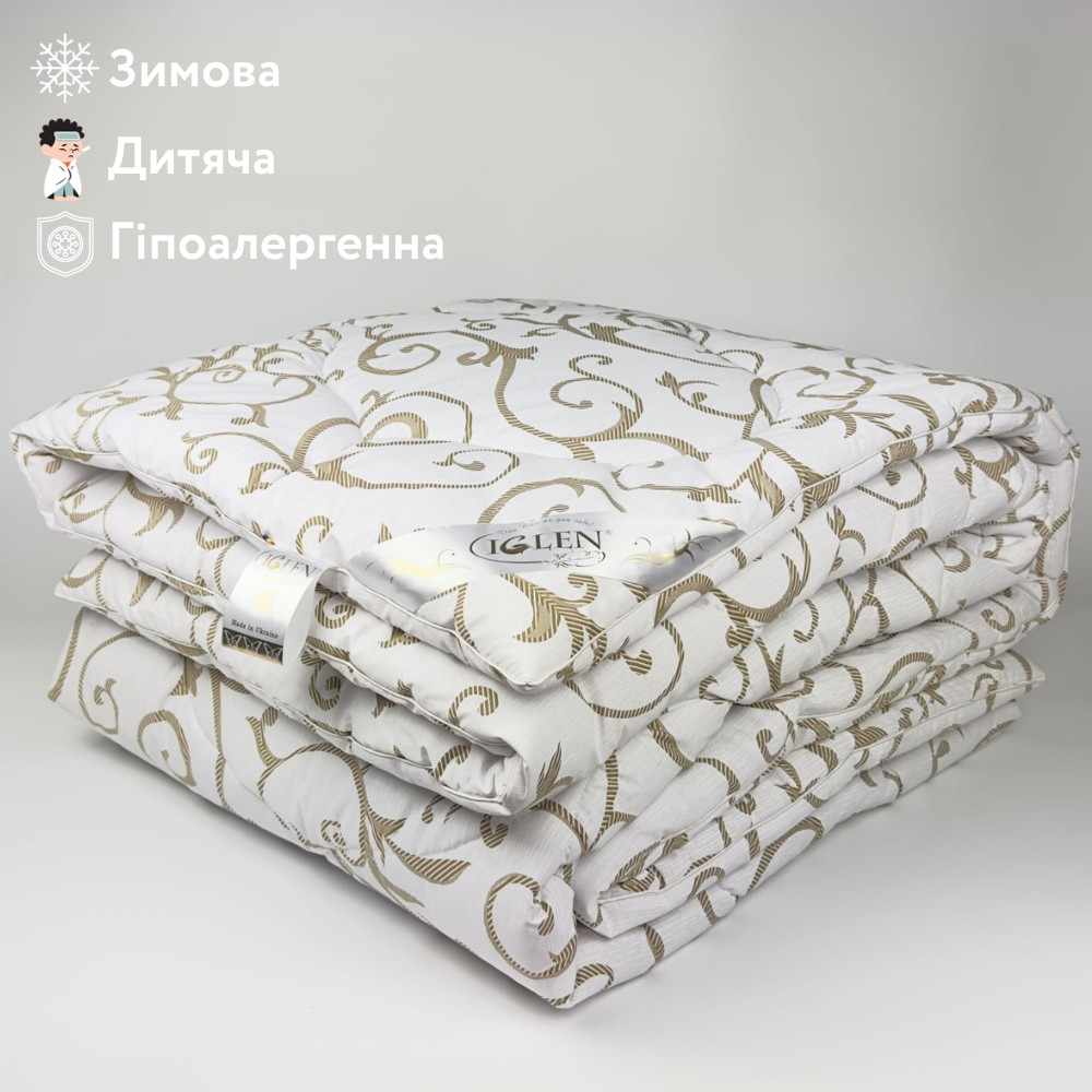 Ковдра антиалергенна зимова дитяча IGLEN BS 110х140 в бязі (110140BS) Ковдра антиалергенна зимова дитяча IGLEN BS 110х140 в бязі (110140BS)