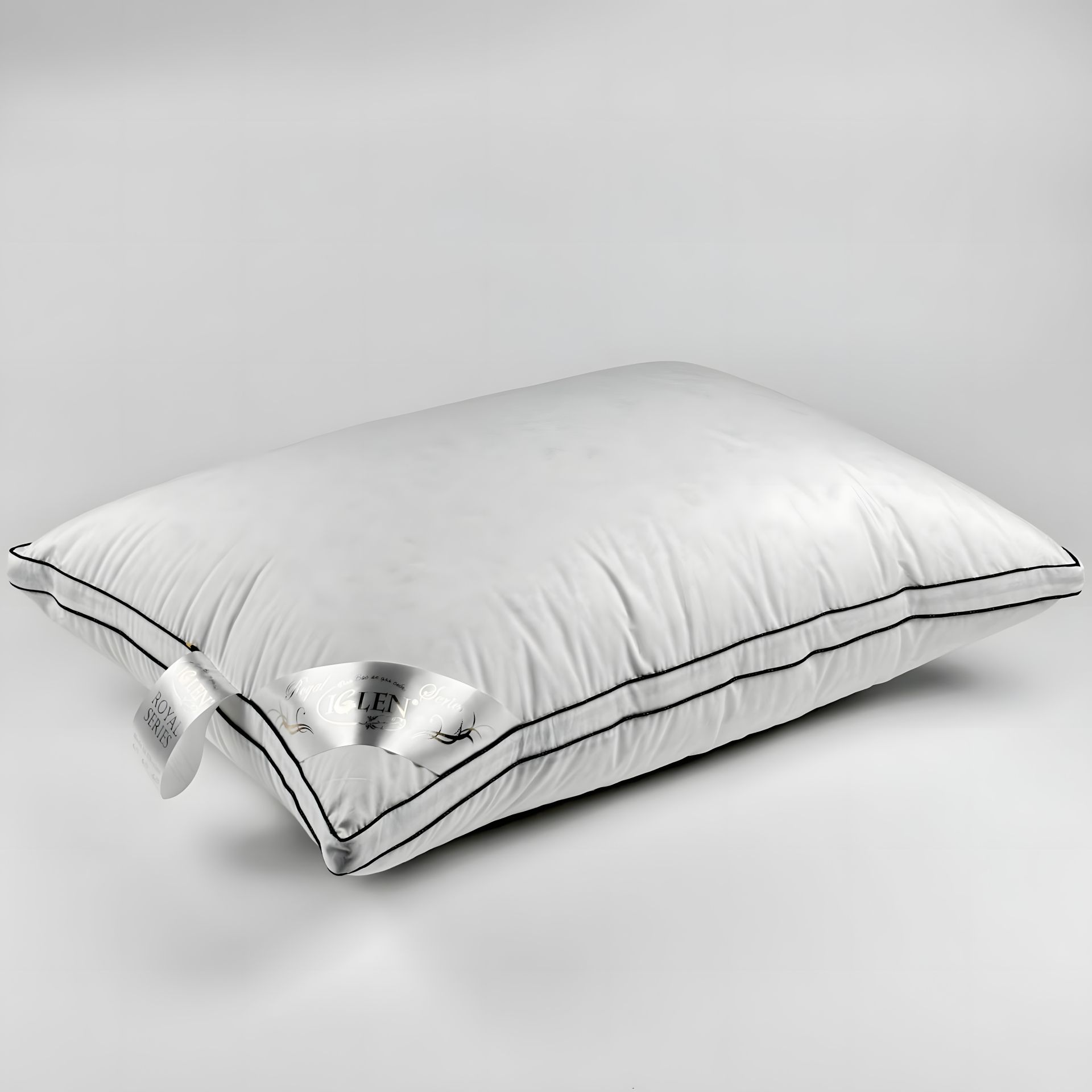 Подушка з 100% гусячого сірого пуху Royal Series IGLEN 50x70 (50701GRS) Подушка з 100% гусячого сірого пуху Royal Series IGLEN 50x70 (50701GRS)