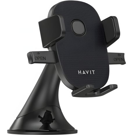 Тримач для телефону на присосці HAVIT HV-LY023 Black