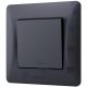 Перехресний вимикач з підвищеною вогнеупорністю VIDEX BINERA VF-BNSW1I-BG, чорний графіт Перехресний вимикач з підвищеною вогнеупорністю VIDEX BINERA VF-BNSW1I-BG, чорний графіт