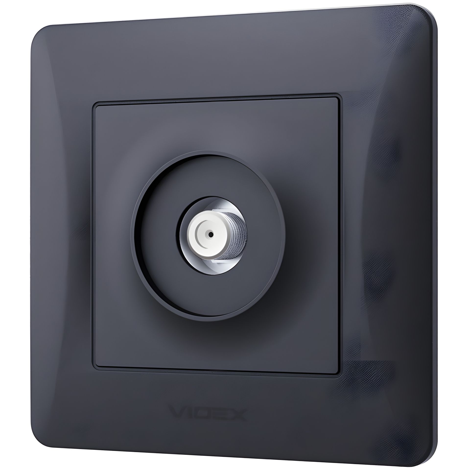 Розетка спутниковая SAT VIDEX BINERA VF-BNSK1SATE-BG графит черный Розетка спутниковая SAT VIDEX BINERA VF-BNSK1SATE-BG графит черный