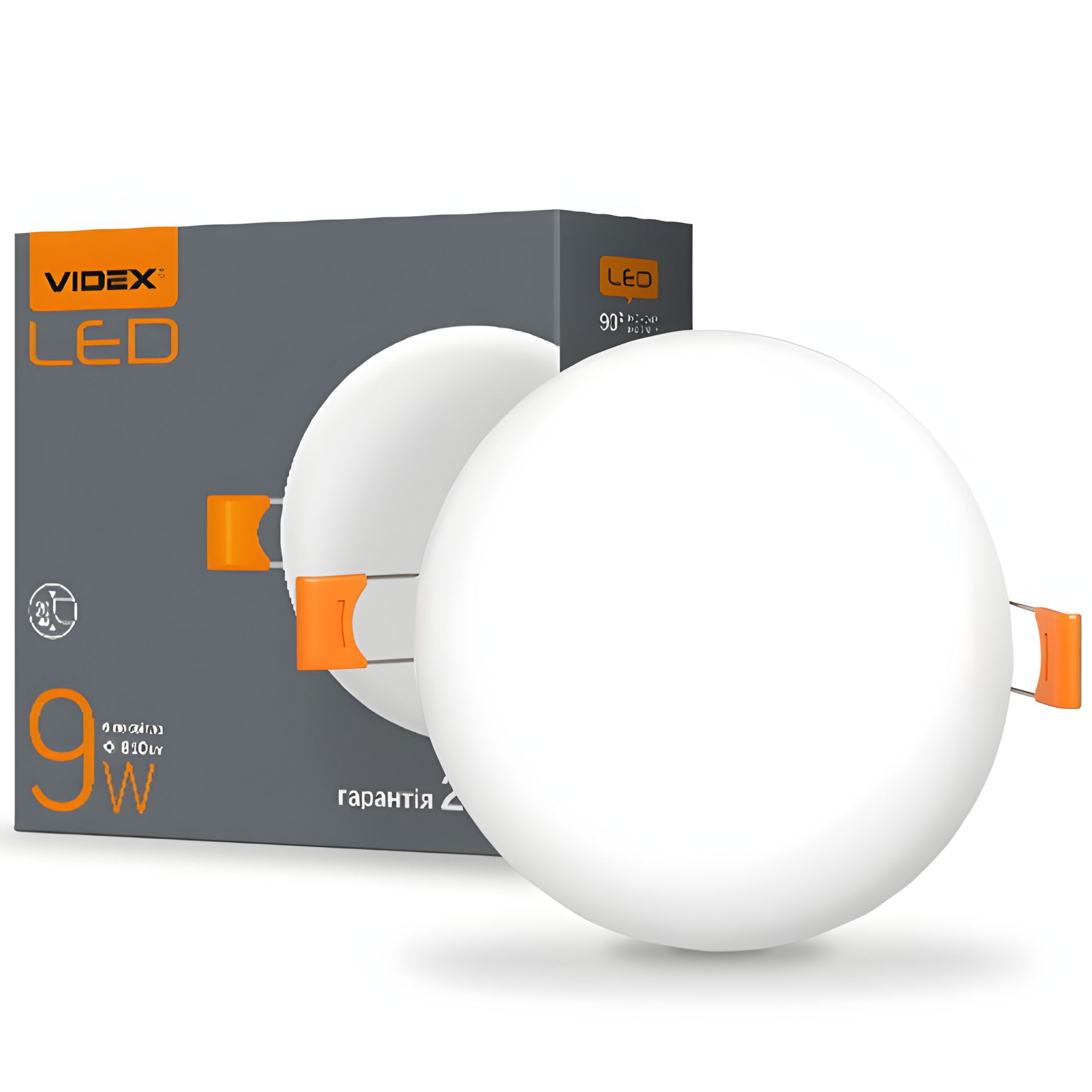 VIDEX 9W 4100K VL-DLFR-094 встраиваемый круглый безрамочный светильник VIDEX 9W 4100K VL-DLFR-094 встраиваемый круглый безрамочный светильник