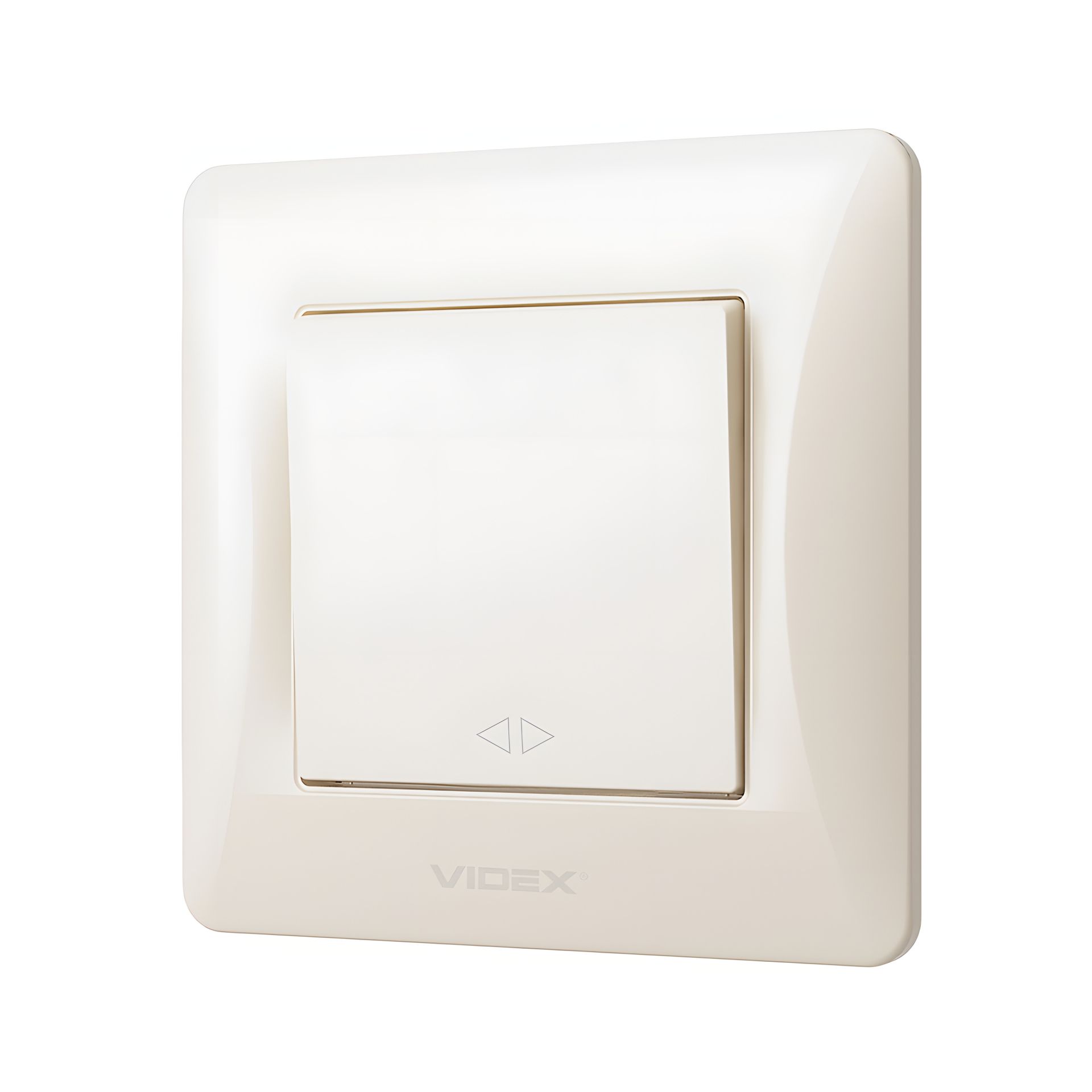 Перехресний вимикач підвищеної вогнетривкості VIDEX BINERA VF-BNSW1I-CR кремовий Перехресний вимикач підвищеної вогнетривкості VIDEX BINERA VF-BNSW1I-CR кремовий