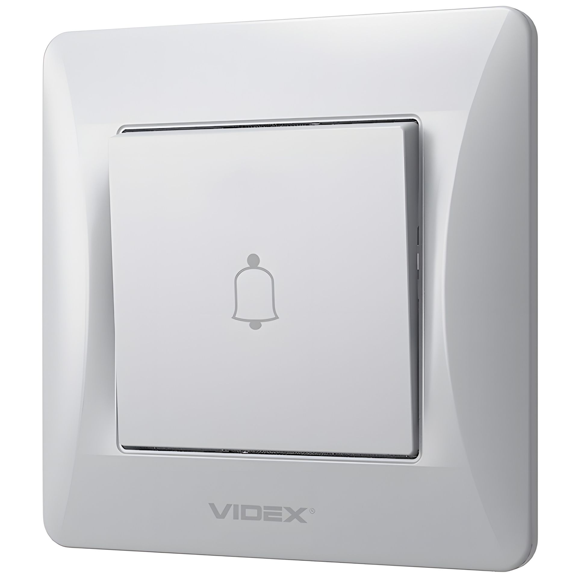 Звонковая кнопка VIDEX BINERA VF-BNDB1-SS серебристая Звонковая кнопка VIDEX BINERA VF-BNDB1-SS серебристая