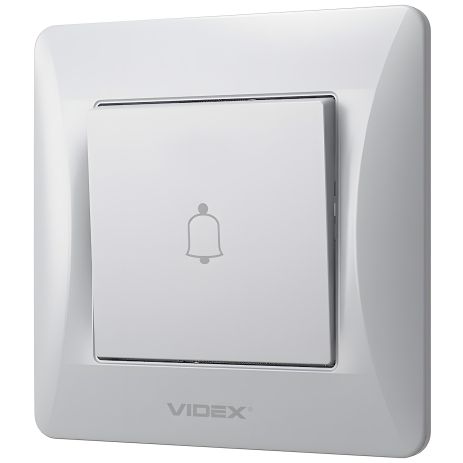Звонковая кнопка VIDEX BINERA VF-BNDB1-SS серебристая Звонковая кнопка VIDEX BINERA VF-BNDB1-SS серебристая