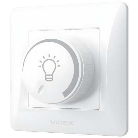 LED димер 200 Вт с огнеупорностью VIDEX BINERA VF-BNDML200-W белый