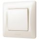 Выключатель одноклавишный с повышенной огнеупорностью, кремовый VIDEX BINERA VF-BNSW1-CR