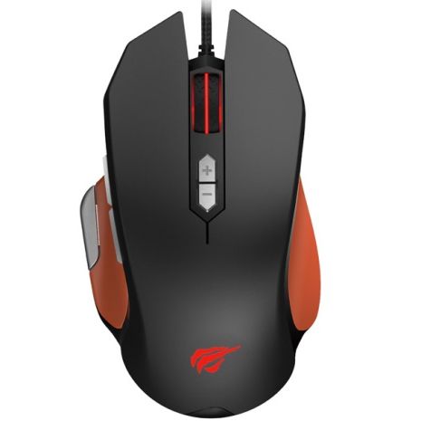 Мышка игровая HAVIT HV-MS762 GAMING USB black/orange