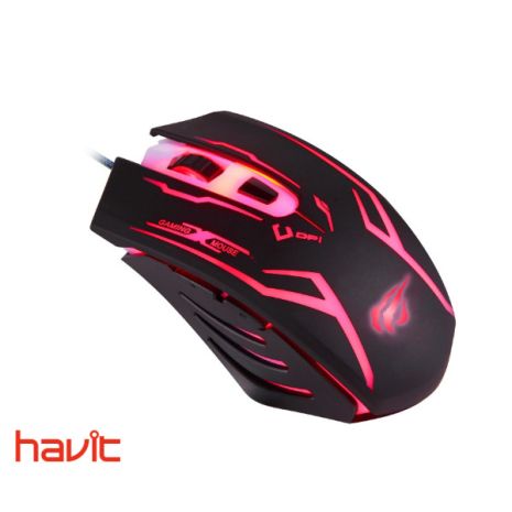 Мышка игровая HAVIT HV-MS801 GAMING USB black