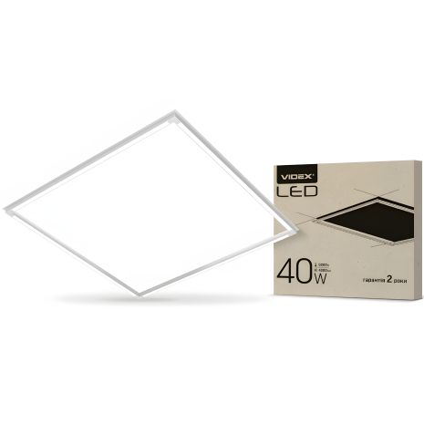 VIDEX ART 40W 5000K 220V вбудована світлодіодна панель (VL-PA405W)