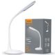 Світлодіодна гнучка настільна лампа VIDEX VL-TF03W 8W 3000-5500K 220V з нічником, регулюванням яскравості та температури світла