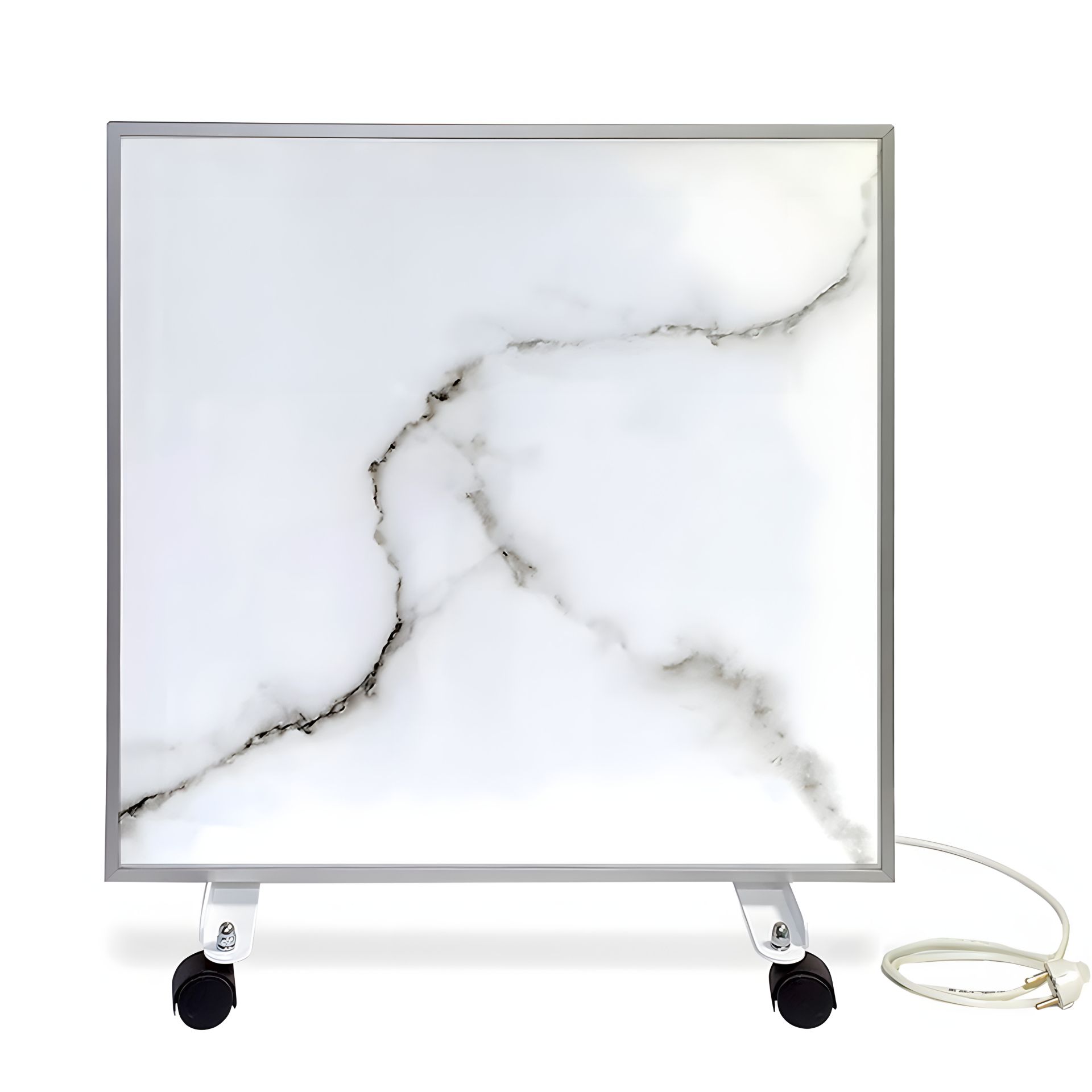 Керамічний обігрівач Ecoteplo AIR 700 EL WM з терморегулятором-програматором, білий мармур Керамічний обігрівач Ecoteplo AIR 700 EL WM з терморегулятором-програматором, білий мармур