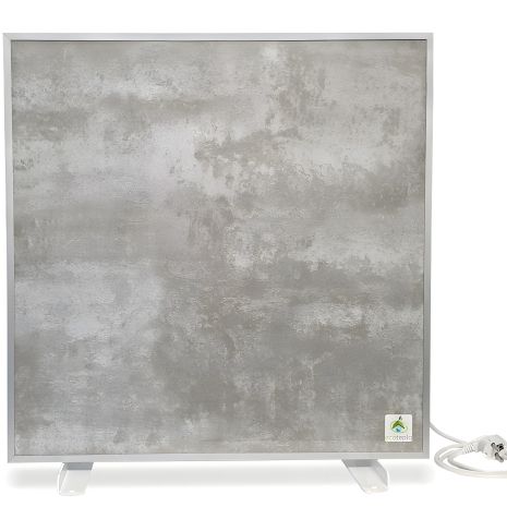 Серый лофт керамический обогреватель Ecoteplo AIR 700 EL GL с терморегулятором-программатором