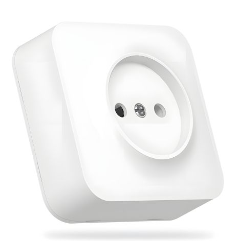 Розетка наружная VIDEX BINERA VF-BNS21-W біла для електрики