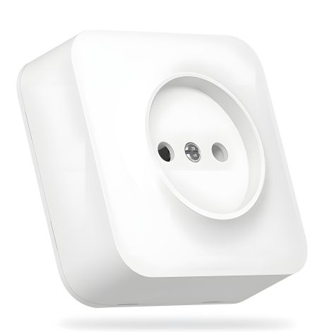 Розетка наружная VIDEX BINERA VF-BNS21-W біла для електрики