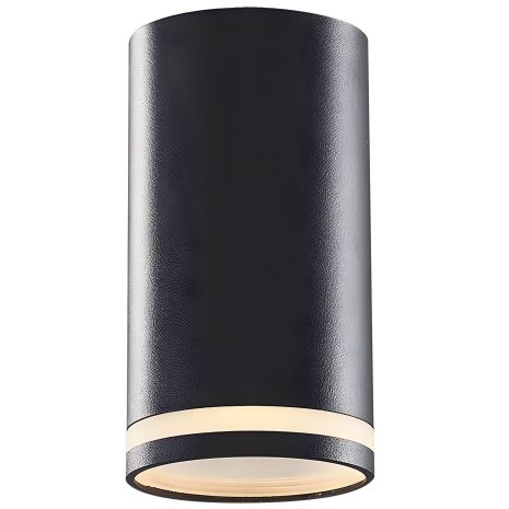 Накладний світильник VIDEX VL-SPF05A-B під лампу GU10 чорного кольору Накладний світильник VIDEX VL-SPF05A-B під лампу GU10 чорного кольору