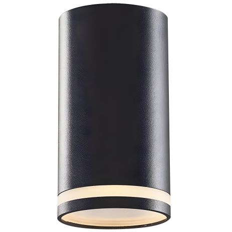 Накладний світильник VIDEX VL-SPF05A-B під лампу GU10 чорного кольору Накладний світильник VIDEX VL-SPF05A-B під лампу GU10 чорного кольору