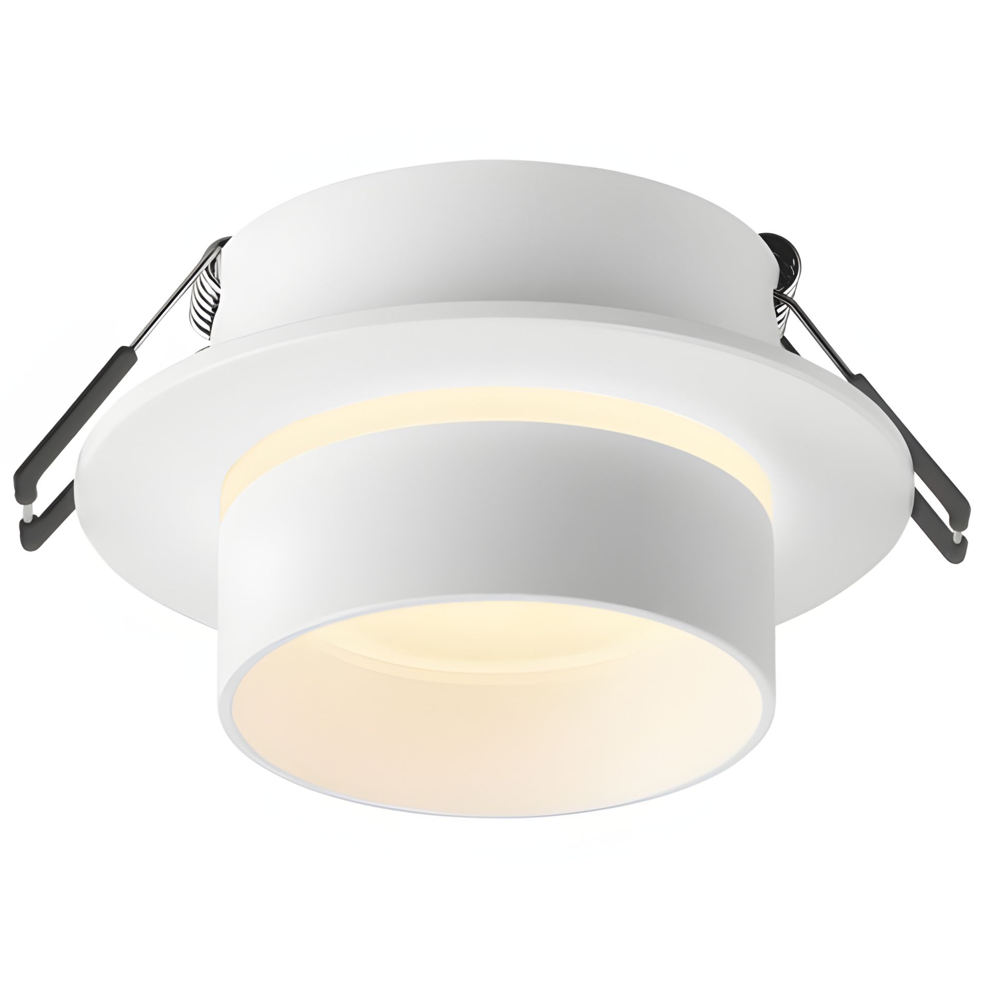 Врезной точечный светильник VIDEX VL-SPF11R-W под лампу GU10 круглый, белый Врезной точечный светильник VIDEX VL-SPF11R-W под лампу GU10 круглый, белый