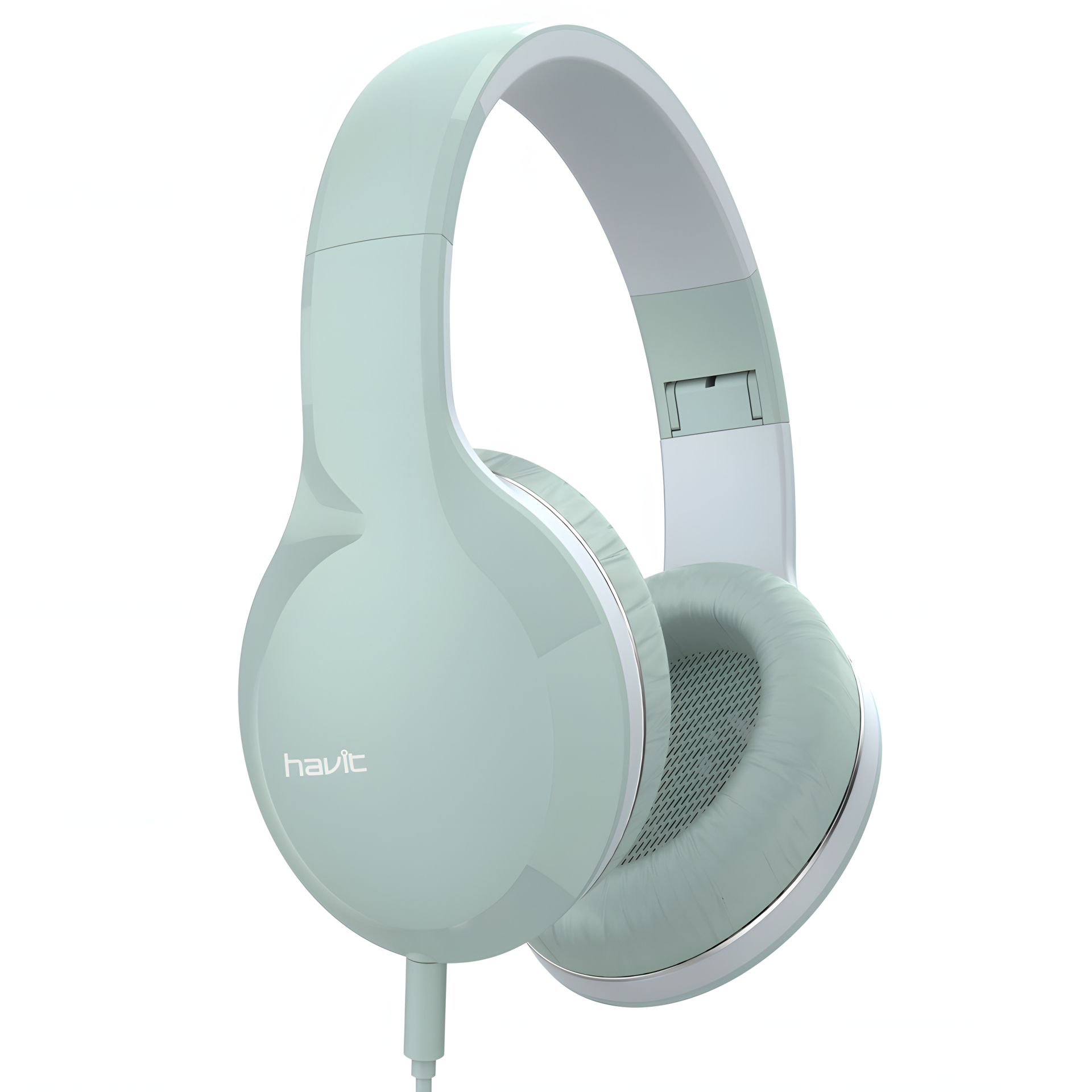 Складні навушники HAVIT HV-H100d Green з мікрофоном Складні навушники HAVIT HV-H100d Green з мікрофоном