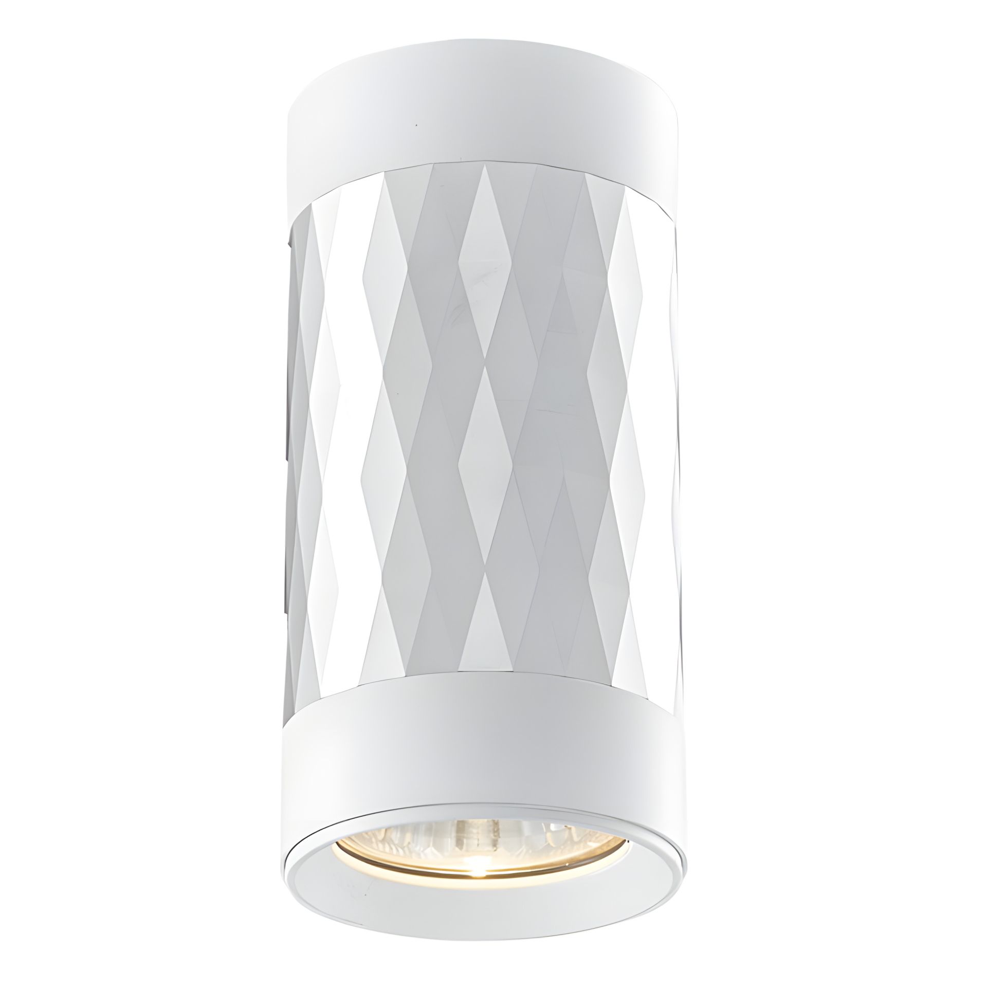 Світильник накладний VIDEX VL-SPF03A-SPW під лампу GU10 білий зі сріблястою призмою Світильник накладний VIDEX VL-SPF03A-SPW під лампу GU10 білий зі сріблястою призмою