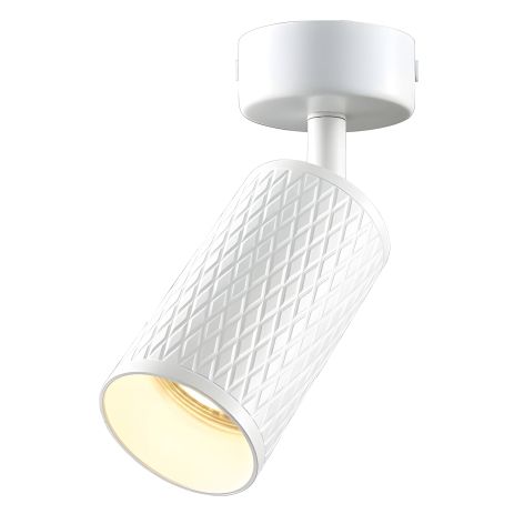 VIDEX VL-SPF02B-WP накладний світильник під GU10 лампу, біла призма, поворотний VIDEX VL-SPF02B-WP накладний світильник під GU10 лампу, біла призма, поворотний