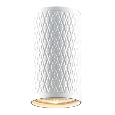 Світильник накладний біла призма під лампу GU10 VIDEX VL-SPF02A-WP