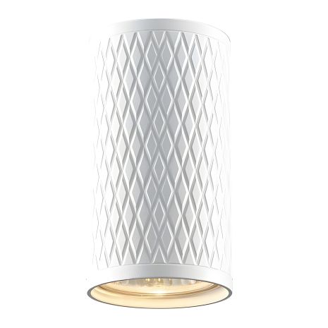 Світильник накладного типу VIDEX VL-SPF02A-WP для лампи GU10, біла призма