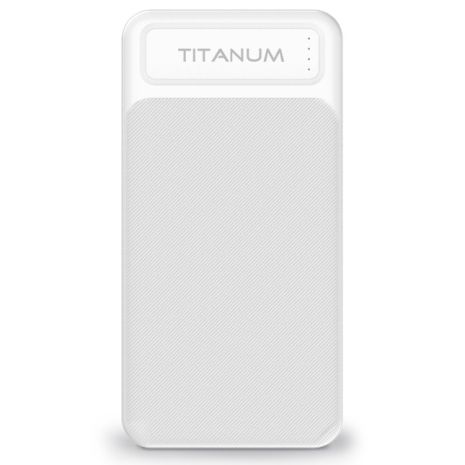 Повербанк TITANUM TPB-912-W 10000mAh Li-Pol White