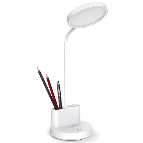 Настільна лампа акумуляторна TITANUM TLTF-011W 6W з сенсорним управлінням та регулюванням яскравості і кольору