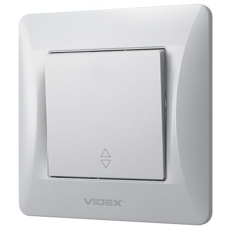 Проходной огнеупорный выключатель VIDEX BINERA VF-BNSW1P-SS серебристый Проходной огнеупорный выключатель VIDEX BINERA VF-BNSW1P-SS серебристый