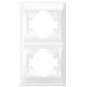 Рамка на 2 поста VIDEX BINERA VF-BNFR2V-W біла Рамка на 2 поста VIDEX BINERA VF-BNFR2V-W біла