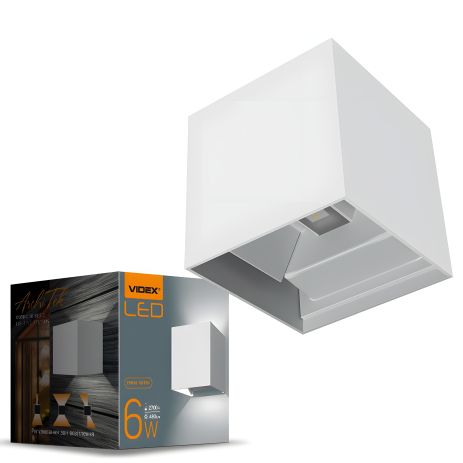 Декоративный светильник VIDEX VL-AR04-062W 6W 2700K IP54 белый