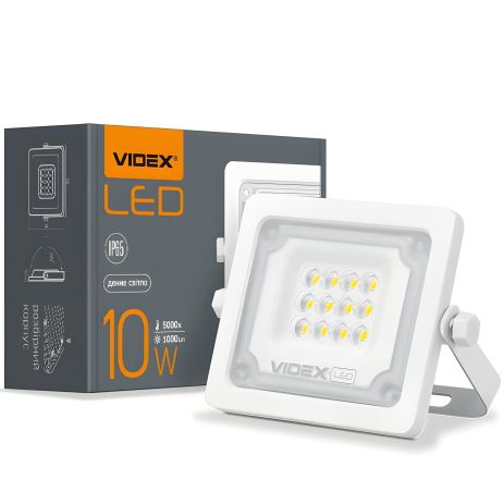 Светодиодный прожектор VIDEX F2e 10W 5000K VL-F2e-105W защищенный в разборном корпусе Светодиодный прожектор VIDEX F2e 10W 5000K VL-F2e-105W защищенный в разборном корпусе