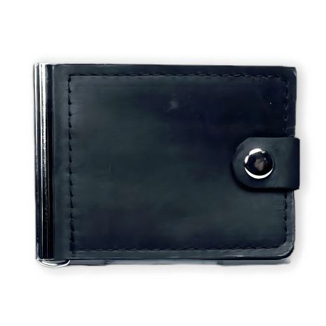 Кошелек зажим для купюр BagWay экокожа черный Кошелек зажим для купюр BagWay экокожа черный