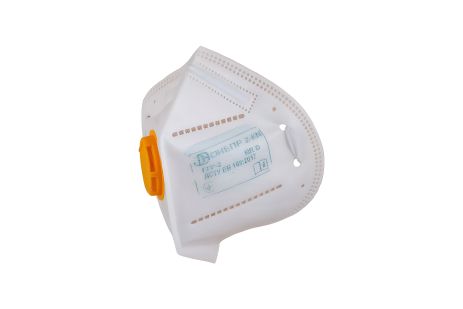 Респіратор з клапаном ДНІПРО-2КN FFP2 12ГДК MASTERTOOL 82-0177