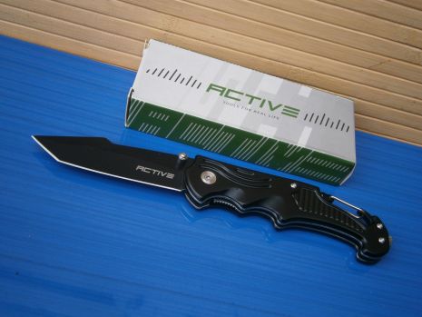 Нож EDC Складной спутник Активный спутник Tanto Black 19 см Стеклянный карабин