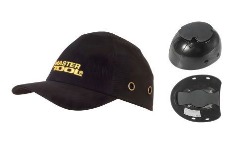 Захисна каскетка бавовняна ABS EVA-54-59 II-EN 812 чорна MASTERTOOL 81-2000 Захисна каскетка бавовняна ABS EVA-54-59 II-EN 812 чорна MASTERTOOL 81-2000