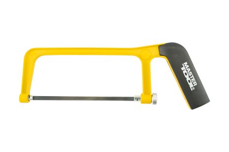 Ножівка по металу 150 мм, алюмінієва рукоятка з покриттям TPR flex, полотно 12.5 мм 24TPI MASTERTOOL 14-2215