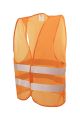 Світловідбивний жилет безпеки II-EN ISO 13688 EN ISO 20471 XL помаранчевий MASTERTOOL 83-0002