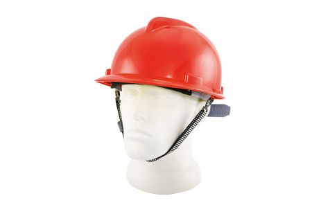 Каска защитная VELPE IV-I-440V-53-61 II-EN 397 красная MASTERTOOL 81-1007