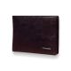 Коричневый компактный кожаный мужской кошелек Коричневый компактный кожаный мужской кошелек