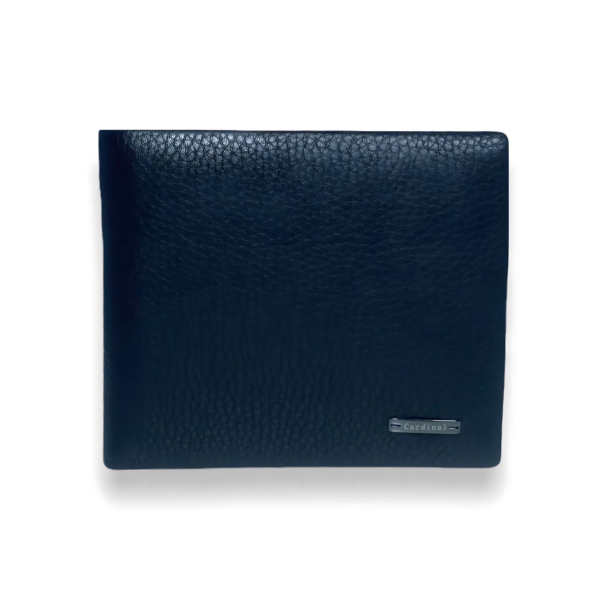 Компактный кожаный кошелек Cardinal, мужской, черный Компактный кожаный кошелек Cardinal, мужской, черный