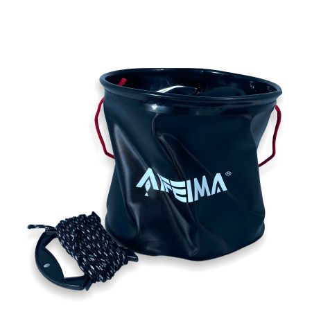 Ведро рыболовное мягкое, для замешивания, для хранения рыбы, черное Ведро рыболовное мягкое, для замешивания, для хранения рыбы, черное