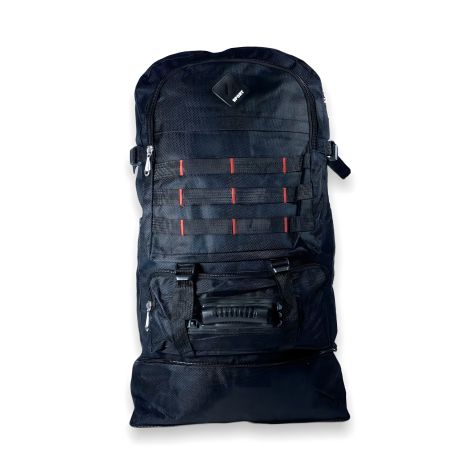 Туристичний рюкзак універсальний, 35 л, з розширенням, чорний Туристичний рюкзак універсальний, 35 л, з розширенням, чорний