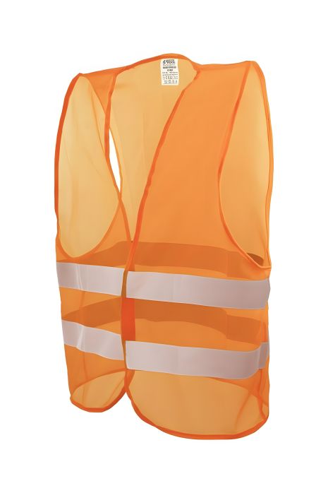 Помаранчевий світловідбивний жилет безпеки XXL II-EN ISO 13688 EN ISO 20471 MASTERTOOL 83-0004