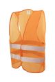 Жилет безопасности светоотражающий XXL, II-EN ISO 13688 EN ISO 20471, оранжевый MASTERTOOL 83-0004